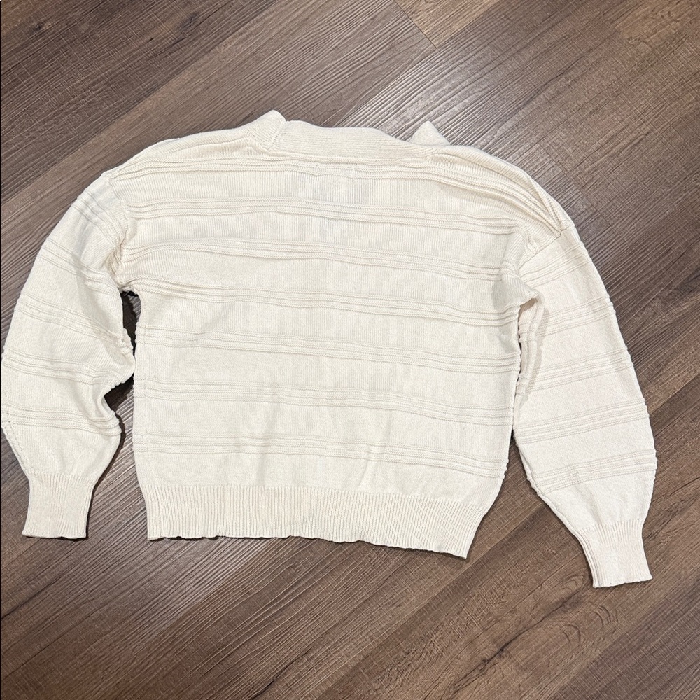 cupcakes & cashmere Cream Button-Up Cardigan - Picture 8 of 11